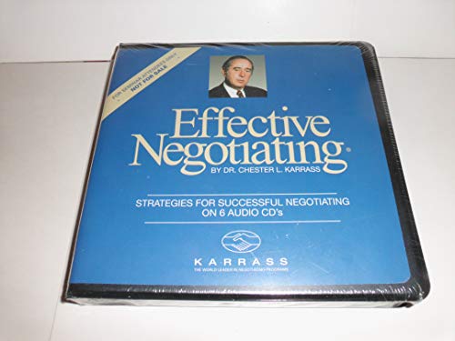 Effective Negotiating: Strategies for Successful Negotiating on 6 Audio CDs