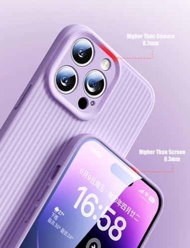 Coque souple iPhone 14 Pro Max silicone liquide antichoc DanQin - 5