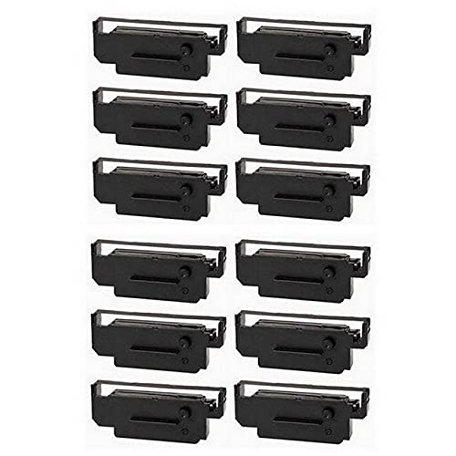 SuppliesMAX Compatible Replacement for TEC MA-516 Black/Red P.O.S. Printer Ribbons (12/PK) (ZBA-2257086_12PK)