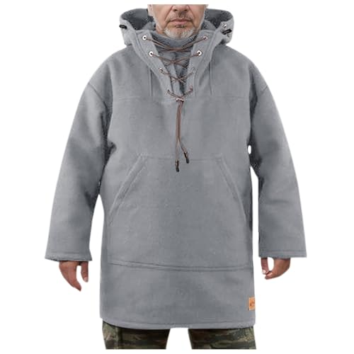 Pull basique pour homme en micropolaire premium avec finitions laine