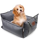 Seggiolino Auto Per Cani E Gatti, Antiscivolo, Lavabile, Con Cintura Di Sicurezza, Per Taglie Piccole/Medie - Foto 5