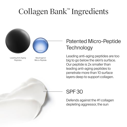 Neutrogena Collagen Bank Face Moisturizer With Spf 30 Sunscreen, Daily Anti-Aging Face & Neck Collagen Cream With Micro-Peptides & Spf To Support & Protect Skin’S Natural Collagen thumb #4