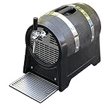 1 leitig Gastrobedarf Westerbarkey Zapfanlage in Bierfassform 1ltg 60l/h mit Kompensatorschankhahn & Tropfblech