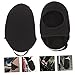 Toyvian 4pcs Non- Windproof Shoe Covers for Bike Riding and Bowling Warm Overshoes for Skid Design for Outdoor Activities