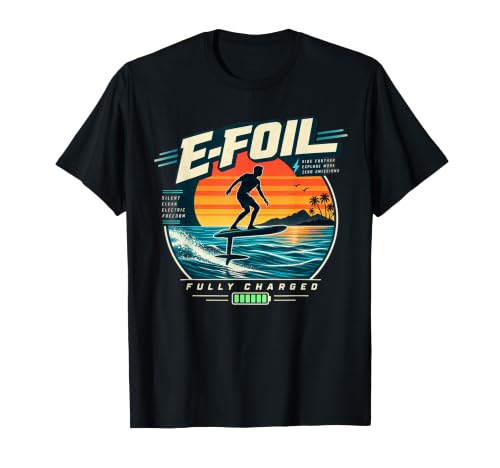 E-Foil voll aufgeladener elektrischer T-Shirt