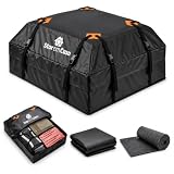 Bagageiro de Teto Impermeavel Dobravel para Carro Porta Bagagem Universal 415L - StaremCasa