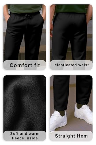 Image of FTX Men Solid Regular Fit Fleece Pack of 1 Track Pant