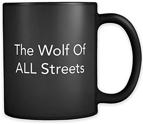 The Wolf of All Streets Mug, Funny Coffee Mug, Funny Gift, Startup Gift, Entrepreneur Gift, Motivational Mug, Motivational Gift