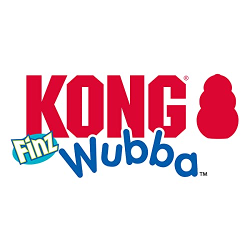KONG Wubba Finz - Dog Toy for Tug of War & Fetch - Dog Supplies for Puppy & Dog Playtime - Outdoor & Indoor Dog Toy (Pink, Small) by KONG - Used condition - Image 5