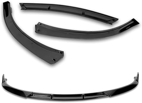 Miniatura 4 de Q1-TECH, borde de parachoques delantero compatible con Chevrolet Cruze 2011 - 2014, alerón de parachoques delantero, kit de cuerpo de barbilla de