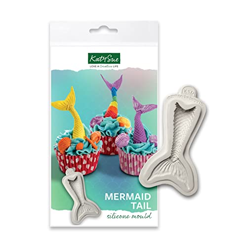 Katy Sue Mermaid's Tail Silicone Mould for Cake Decorating & Crafts