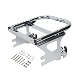 TCMT Detachable 2-up Tour Pak Pack Mounting Luggage Rack For Harley Davidson FLHT FLHX FLTR Electra Road Glide Touring Models 1997 1998 1999 2000 2001 2002 2003 2004 2005 2006 2007 2008
