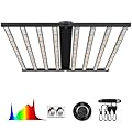 KOSCHEAL LED Grow Light, Grow Lights for Indoor Plants Full Spectrum 8 Bars 640w with Sosen Driver, Foldable & Dimmable & Daisy Chain Bar LED Grow Lights, 5x5 Grow Light Perfect for 5x5ft Tent