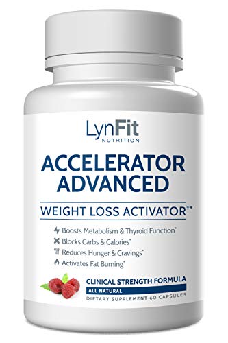 Accelerator Advanced (with Raspberry Ketones, White Kidney Bean Extract, Coleus Forskohlii, Gugul) — A Natural & Effective Non-GMO Solution for Weight Loss