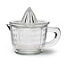 CKB LTD® - Set di spremiagrumi in vetro tradizionale vintage e brocca di misurazione, 1 pinta, 600 ml, ideale per spremere arance fresche, limone o lime