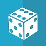 Minimalistische Grafik klassisches yamb - lustiges würfel spiel