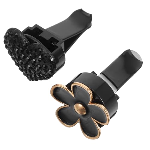 SOLUSTRE 2stücke Auto Lüftungsdiffusor Clips Kreative Auto Lüftungsauslass Clips Lufterfrischer Lüftungschips Lüftungsauslass