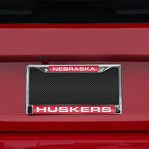 Rico Nebraska Cornhuskers Official Ncaa 12 Inch X 6 Inch Metal License Plate Frame Industries #TOP1