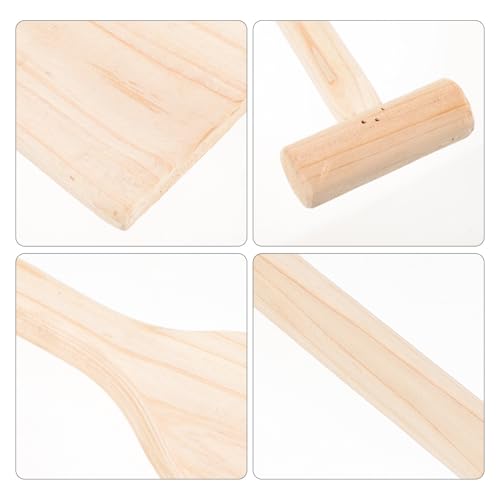 Pala de madera ligera para bote recreativo y navegación fluvial 3