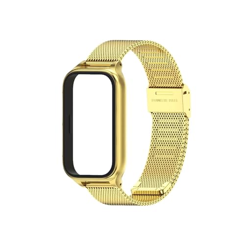 [LOKLNEYK] �����X�e�����X�|�������X�g�o���h�ɓK������Xiaomi Band 9 Active(Gold 1)