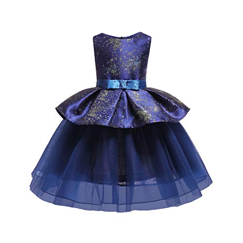 Vestidos con volantes de malla y estrellas brillantes de BaronHong