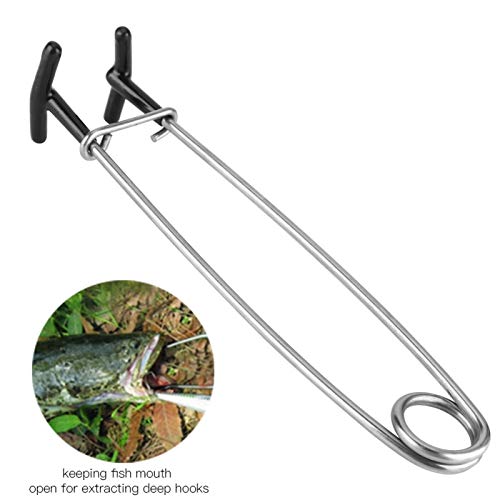 VGEBY Fish Mouth Opener,Stainless Steel Fish Mouth Spreader Jaw Spreader for Saltwater Fishing Sportinggoods Other Fishing Tools And Fishing Accessories Fish Spreader Pike Fishing Mouth” Openers - Image 4