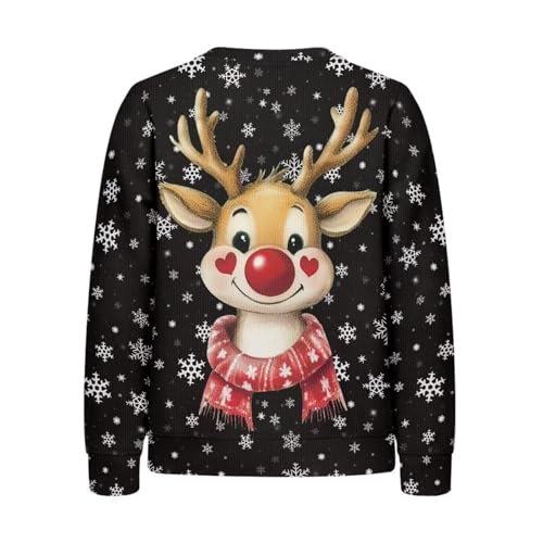 Boys Girls Long Sleeve Sweater Kids Unisex Crewneck Knitted Sweater Fall Winter Soft Pullover Tops Jumper Shirts2