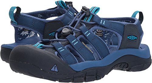 KEEN Women's NEWPORT ECO-W Sandal, victoria/dress blues, 8.5 M US