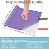 Permanent Vinyl for Cricut - 10Ft Matte Purple Adhesive Vinyl Sheets, vinyl for Cricut, Silhouette & Cameo, Vinyl for Mug, Cup, Window & Home Deco,and other DIY projects #2