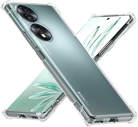 Custodia Pixfab Per Honor 70 5G: Slim, Trasparente, Antiurto In Silicone (Gel)