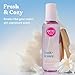 eos Cashmere Body Mist, Fresh & Cozy, Body Spray for Women, Hair Mist, Moisturizing, Hyaluronic Acid, Glycerin, Vegan, Cruelty-free, 6 fl oz