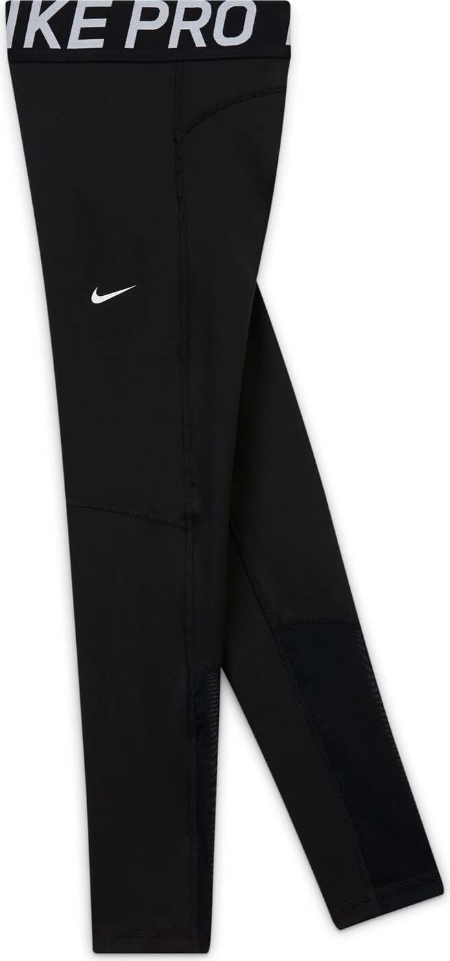 Nike Girl's Pro Leggings L Black