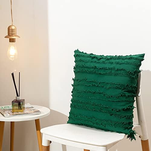 Matching Pillowcases 45X45cm，Pack of 1 Throw Cushion Cover Without Core Square Pillow Cover with Invisible Zipper