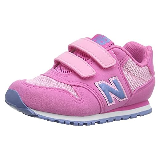 New Balance 500 Hook & Loop Sneaker, Zapatillas, Rosa (Lollipop), 26.5 EU