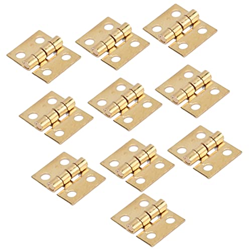 Conjunto de dobradiça de mini bandeja de mordomo simulação de metal miniatura de móveis dobradiça pa