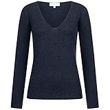  Rosemunde Pullover LAICA mit Kaschmir L Blau