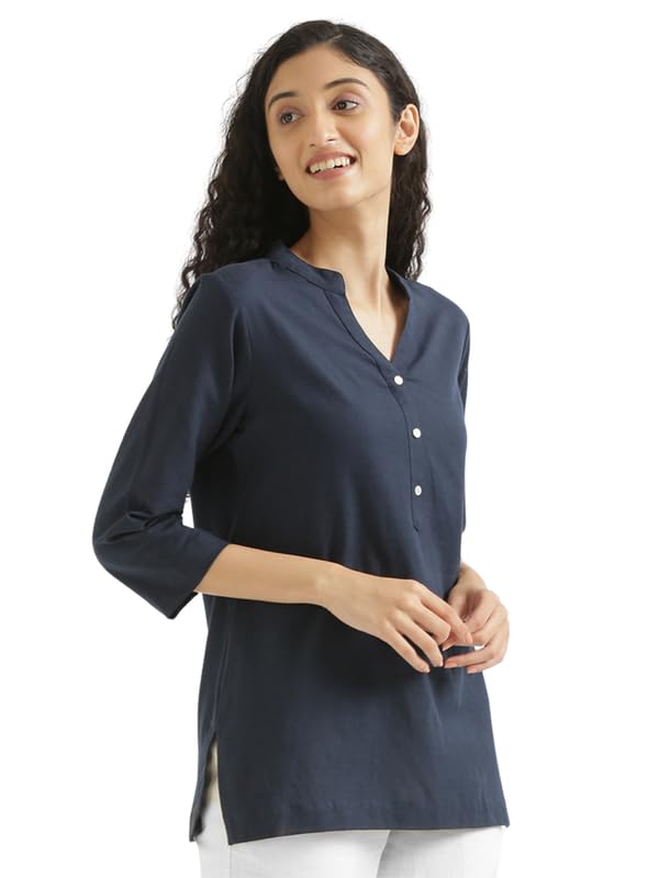 Image of SAADAA Women's Cotton Kurta Pant Set - | Soft, Breathable Fabric | Comfortable Daily Ethnic Wear