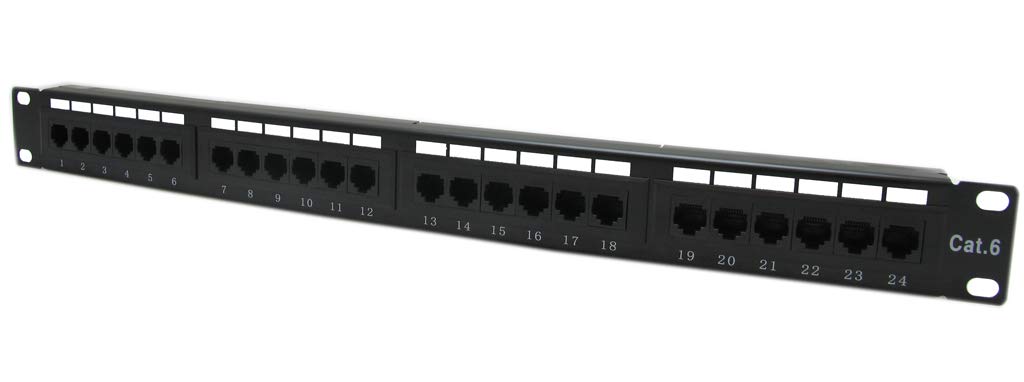 CODEGEN CAT6 1U 24 PORT MODULER PATCH PANEL (COD624)