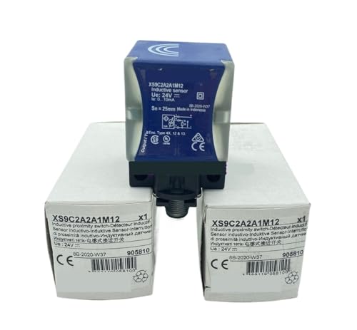 Interrupteur de proximite XS9C2A2A1M12 de type capteur de presence industrielle