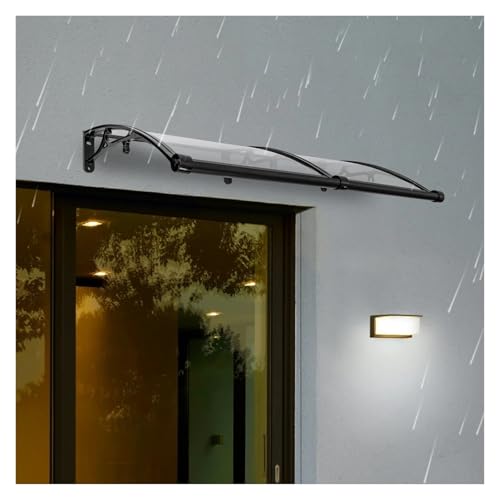 Toldo para puerta de entrada que soluciona las filtraciones con su cubierta para lluvia exterior 5