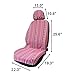 TAGMORE Pink Car Seat Cover Hippie Boho 4PCS Cute Western Accesories for Women Girls' GIF, Automotive Interior Covers Stripe Multi-Color Breathable, Universal fit for Sedan, Vans, Trucks, SUV