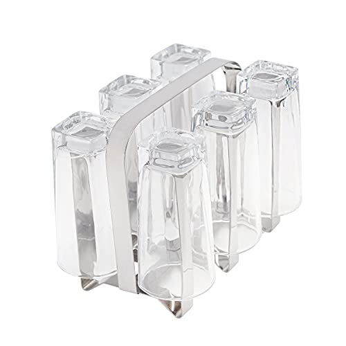 Escorredor 6 Copos Inox Domum 3030