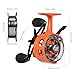 doorslay Ice Fishing Reels 3.2:1 Gear Ratio Ultra Smooth 3+1 Ball Bearings Fishing Reel