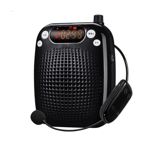 Amplificador de voz portátil para profesores y guías con minialtavoz de audio