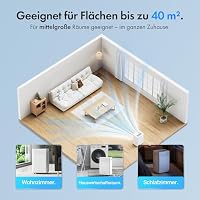VonHaus Luftentfeuchter Elektrisch Smart mit App & WLAN, 30L/24H, Entfeuchter für Keller, Raumentfeuchter 44dB für Räume 140m³/40m², mit Schlafmodus, Timer & Ablaufschlauch, für Alexa & Google Home – Ansicht 5