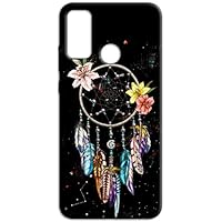Mixroom - Cover Custodia Back case In TPU Silicone Morbida Per Huawei P Smart 2020 Fantasia Banane E Ananas M713
