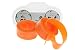 COM4SPORT Bicycle Tire Liner Orange Twin Pack