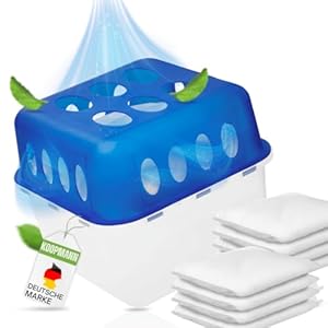 Koopmann 292902 Feuchtigkeitsabsorber Set 4X Blau