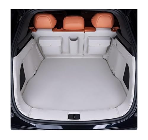 Tapis de coffre Changan Deepal S7 S07 2023-2024 en cuir blanc avec doublure intégrale
