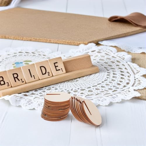 Dijes de madera para copas, ideales para personalizar fiestas al aire libre 6
